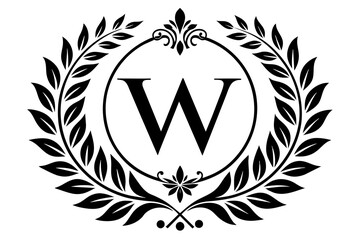 Leaf Letter W logo icon vector template design