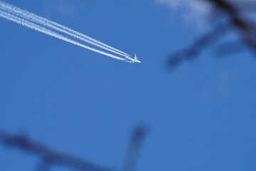 Plane in the sky, Georgia