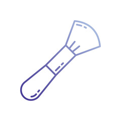 Makeup Brush vector icon