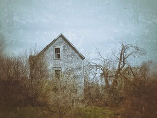 old house in the woods