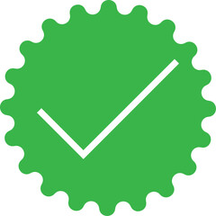 Approval check icon,tick,true [illustration]