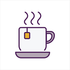 Hot Tea vector icon