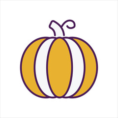 Pumpkin vector icon