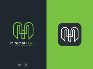 Business Minimal Letter Mark Logo