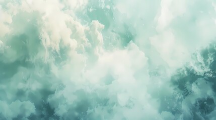 Ethereal abstract background with soft clouds and dreamy textures, evoking a sense of tranquility and serenity