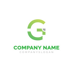 Letter G logo design, vector logo design 