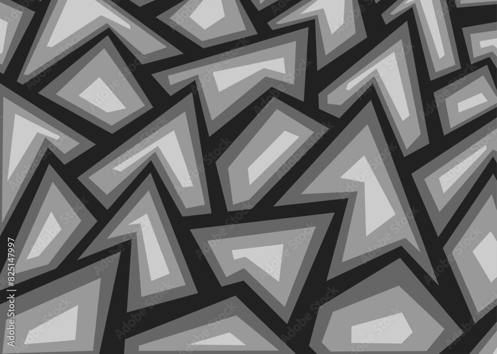 Poster abstract background with irregular gem stone pattern. abstract geometric pattern