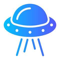 ufo gradient icon