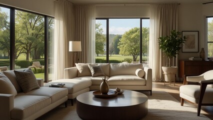 Fototapeta premium modern living room