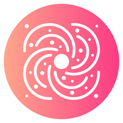 milky way gradient icon
