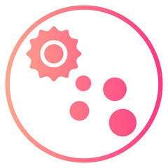 astronomy gradient icon