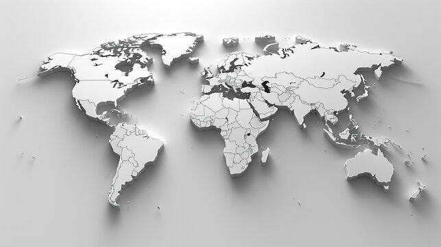 Fototapeta world map background