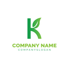 Letter K logo design, vector logo design 