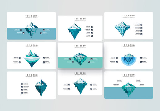 Iceberg Infographic Layout