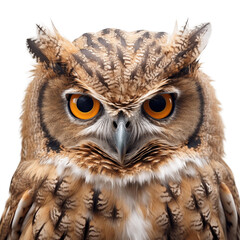 Obraz premium A photograph of an owl with a transparent background