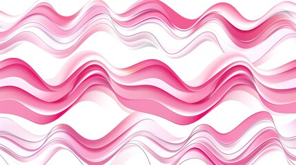 Pink lines of waves on a light background.