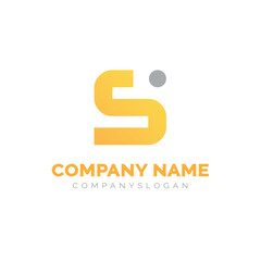 Letter S logo design, vector logo design 