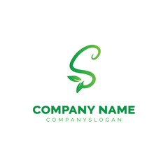 Fototapeta premium Letter S logo design, vector logo design