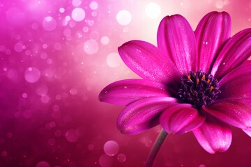 Obraz premium pink daisy flower made by midjourney