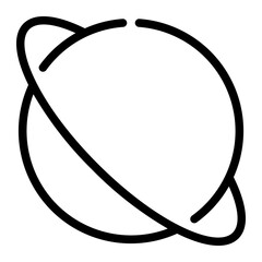 planet line icon © afif