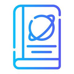 book gradient icon