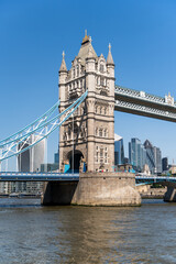 Obraz premium London Tower Bridge along the River Thames 