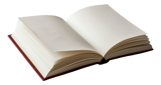 open book isolated on white