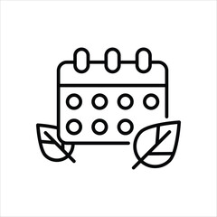 Calendar vector icon