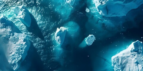 Mesmerizing Frozen Landscapes of the Arctic and Antarctic Regions Showcasing the Ethereal Beauty of Icy Environments