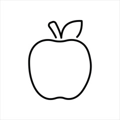 Apple vector icon
