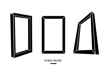 Dubai frame icon