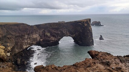 cliffs in iceland