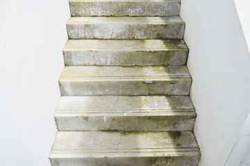 Different type of the ladder in apartments
