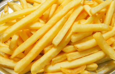 appetizer plate of crispy yellow potato chips