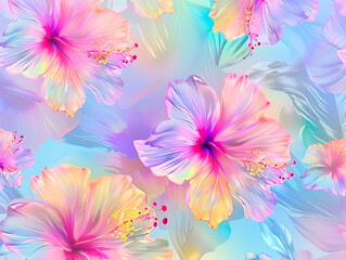 bright large red hibiscus flower and leaf isolated on white background