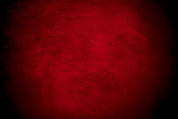 Old wall texture cement black red  background abstract dark color design are light with white gradient background.