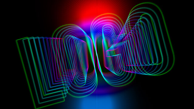 Multicolor Echo Zoom Logo Reveal