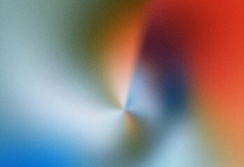 white soft red orange blue , spray texture color gradient rough abstract retro vibe background template , grainy noise grungy empty space shine bright light and glow