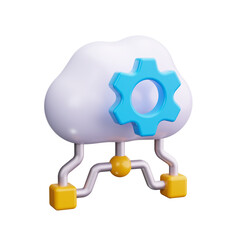 artificial intelligence 3d render icon