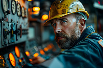 Passionate Technician Operating Heavy Machinery with Expertise and Commitment