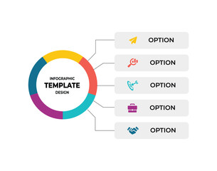 Infographic design template 