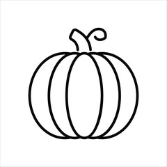 Pumpkin vector icon