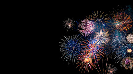 Fireworks, wallpaper,  the beauty that lights up during festivals and important occasions.