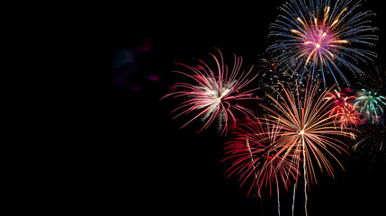 Fireworks, wallpaper,  the beauty that lights up during festivals and important occasions.