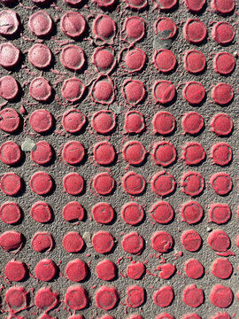 Red paint dots texture 2d