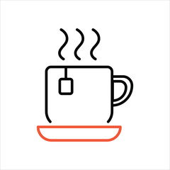 Hot Tea vector icon