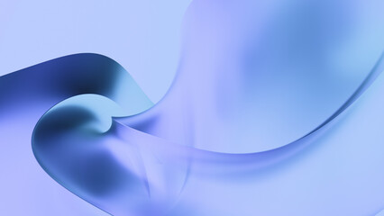 Smooth light 3D abstract