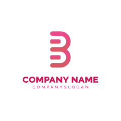 Letter BM logo design, vector logo design 