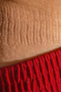 Imprint Texture Tight Elastic Band Body Skin