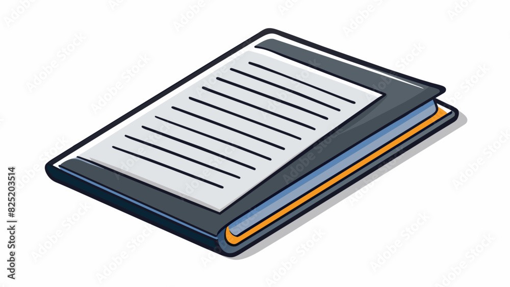 Poster a sleek and modern document with a glossy black cover and thick highquality paper. the text is print